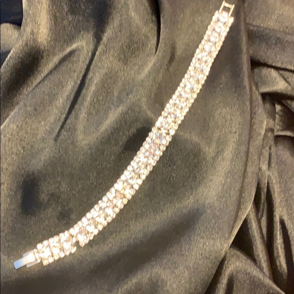 Luxury 12ct CZ Diamond Bracelet